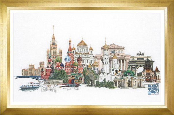 Москва набор для вышивания Москва набор для вышивания