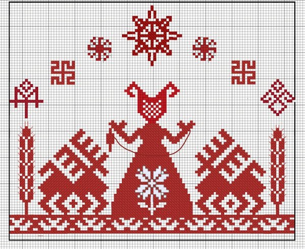 Русские народные вышивки обереги Русские народные вышивки обереги