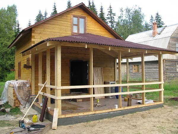 Дачный пристрой своими руками Дачный пристрой своими руками