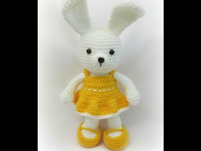 Вязание зайца crochet rabbit часть 3 Вязание зайца crochet rabbit часть 3