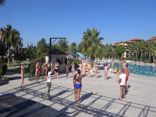 Justiniano Club Park Conti 5*отель / Турция 2015, ноябрь / танец после игры...:) (3)