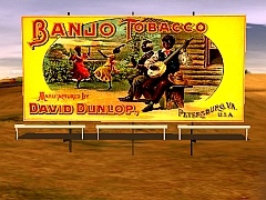 Billboard Banjo Tobacco