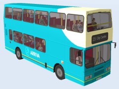 Bus AlexRH Arriva drivable