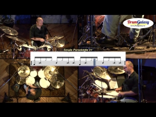 16. Single Paradiddle - Использование Рудимента для Ритмических рисунков (пример №1)
