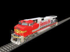 Santa Fe Warbonnet Dash 9-44CW