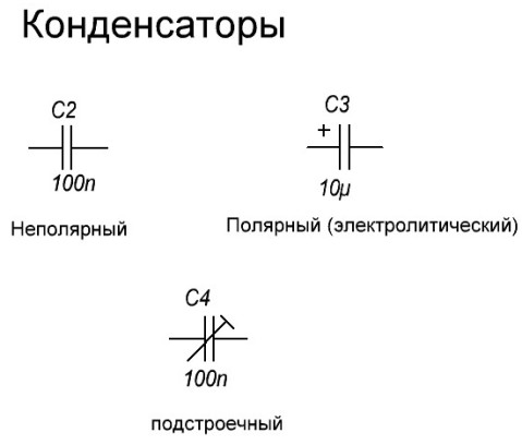 Обозначение минуса на конденсаторе: найдено 88 изображений