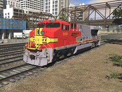BNSF ES44C4 #1859 AT&SF Fictional HU (TS12)