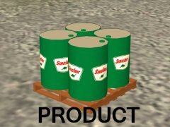 Oil Drums 4 Sinclair Oil Company Product