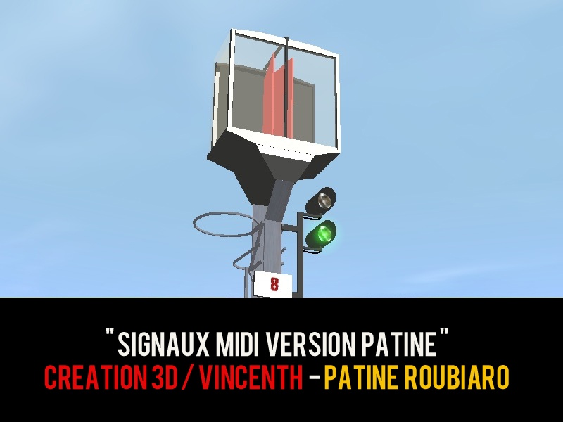 MIDI PAT SEMAPHORE PD ENTREE GARE