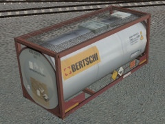 Tank Container 20ft Bertschi grey