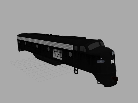 Amtrak EMD E8 #273 ex-PC Patch