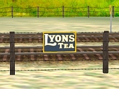 Sign Lyons Tea