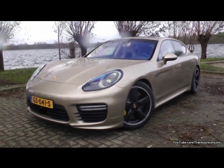 Porsche Panamera Turbo S w/ TechArt Exhaust - REVS & Exhaust SOUND!