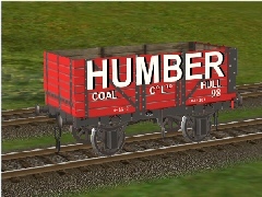 Humber Hull 7 plank wagon