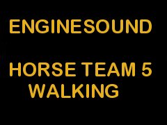 horse team 5 - walking