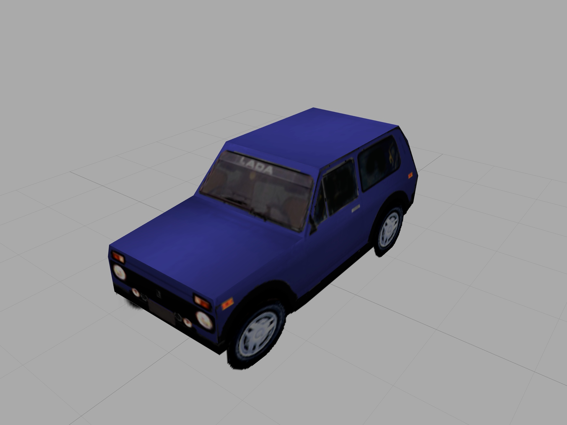 Lada Niva blue