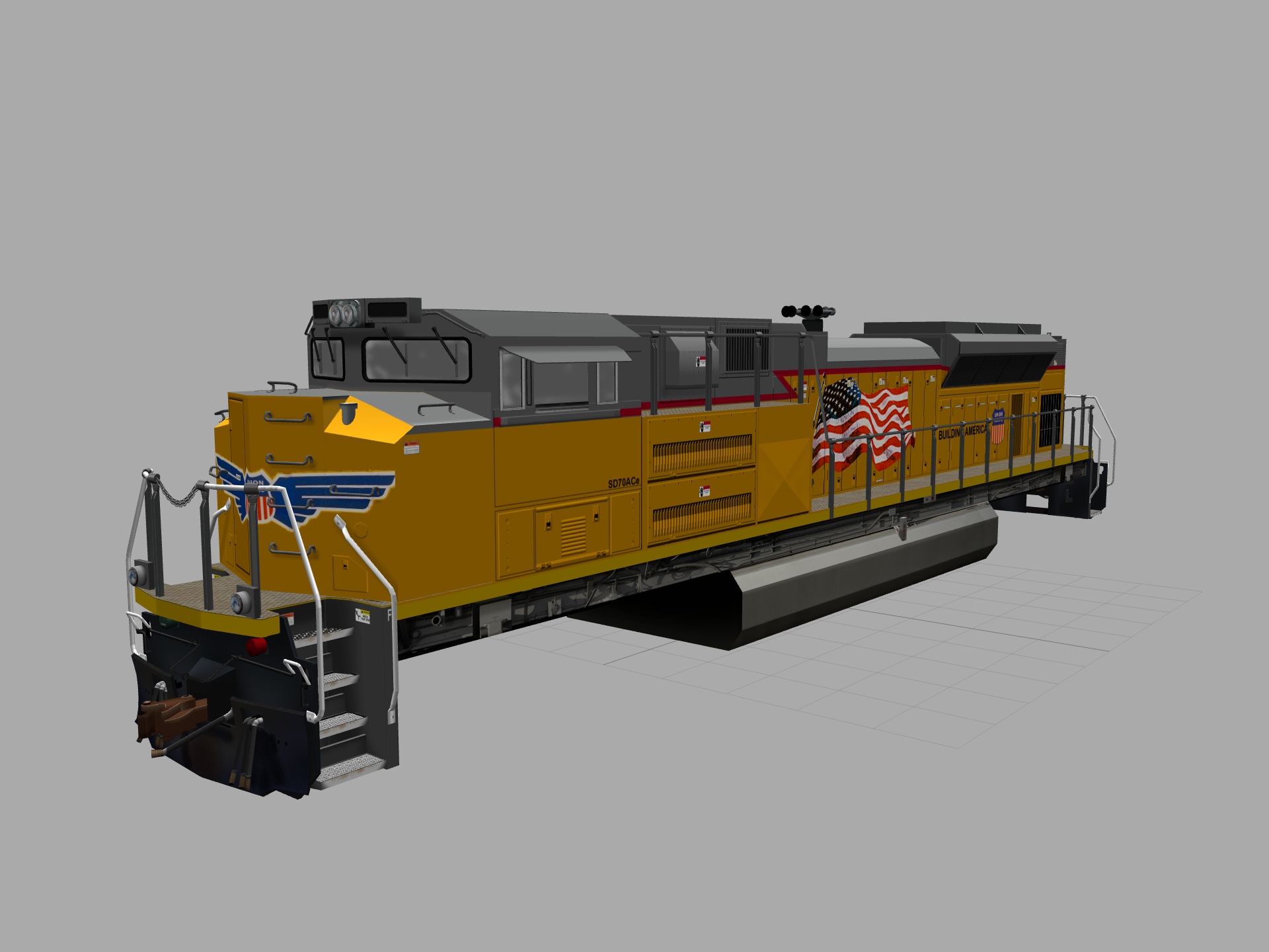 EMD SD70ACe Union Pacific DES