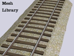 Track Mesh Library (Sand & Stones)