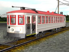 SF Muni No. 1 Trolley Car