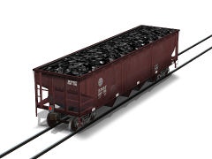 BNSF coal hopper