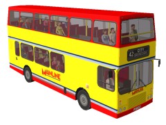 Bus AlexRH Mainline drivable