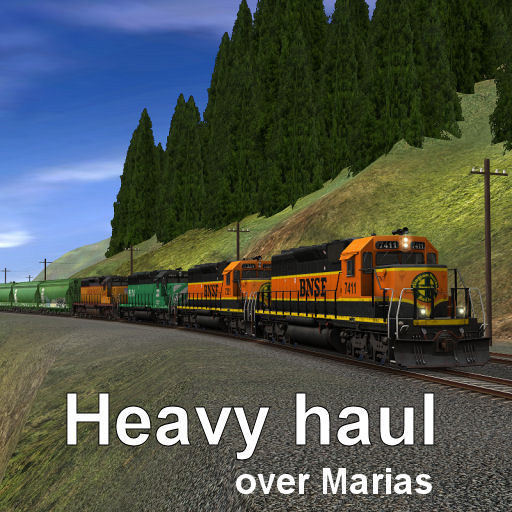 Heavy haul over Marias