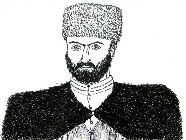 Как нарисовать папаху карандашом