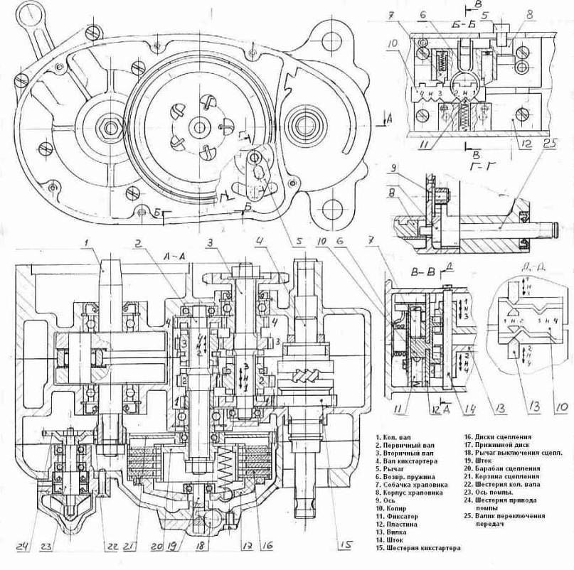 Мопед карпаты чертежи