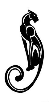 Кошка багира рисунок