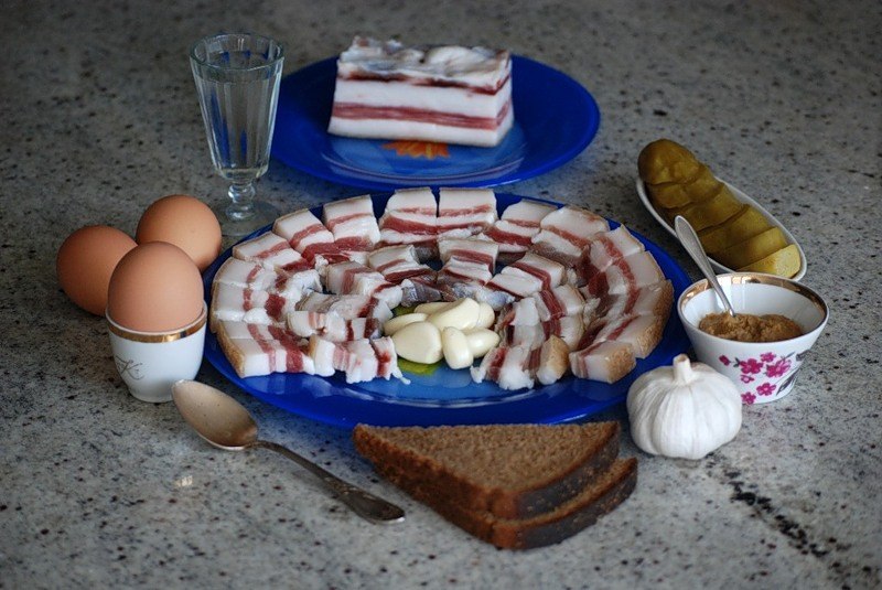 Прикольные картинки про сало