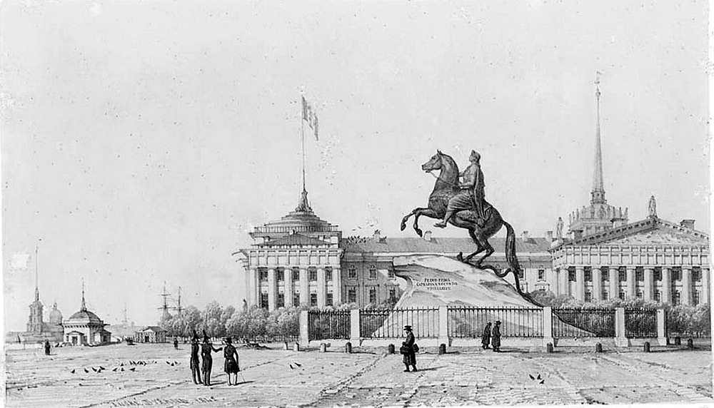 Памятник петру 1 на московском вокзале санкт петербурга на схеме