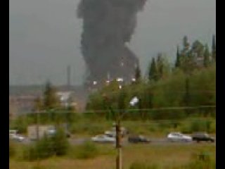 взрыв на РВС