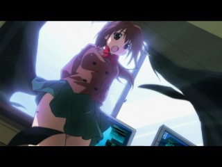 Sora no Otoshimono/Упавшая с небес:Ангел прихоти 1 сезон 2 серия