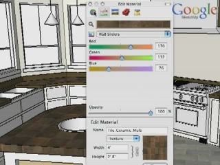SketchUp. 3.Заливка (Eng)
