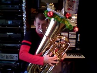 Jungle Bells 2011 - tuba multiphonics