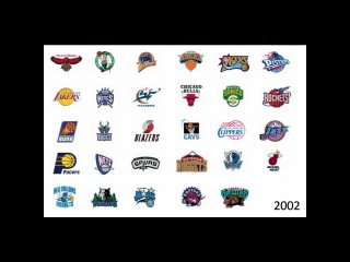 NBA Logos through the years (1949-2012)