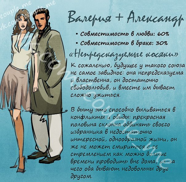 Лада и алексей совместимость