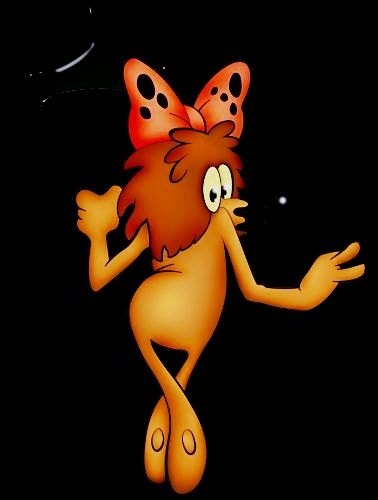 Вредина из мультика с бантиком картинки