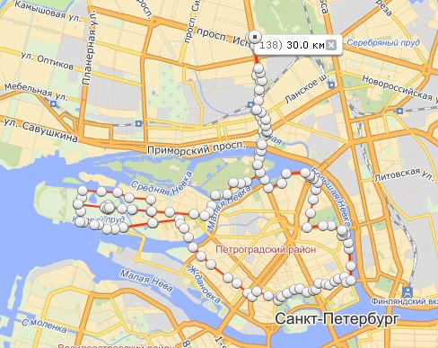 Карта метро петроградская