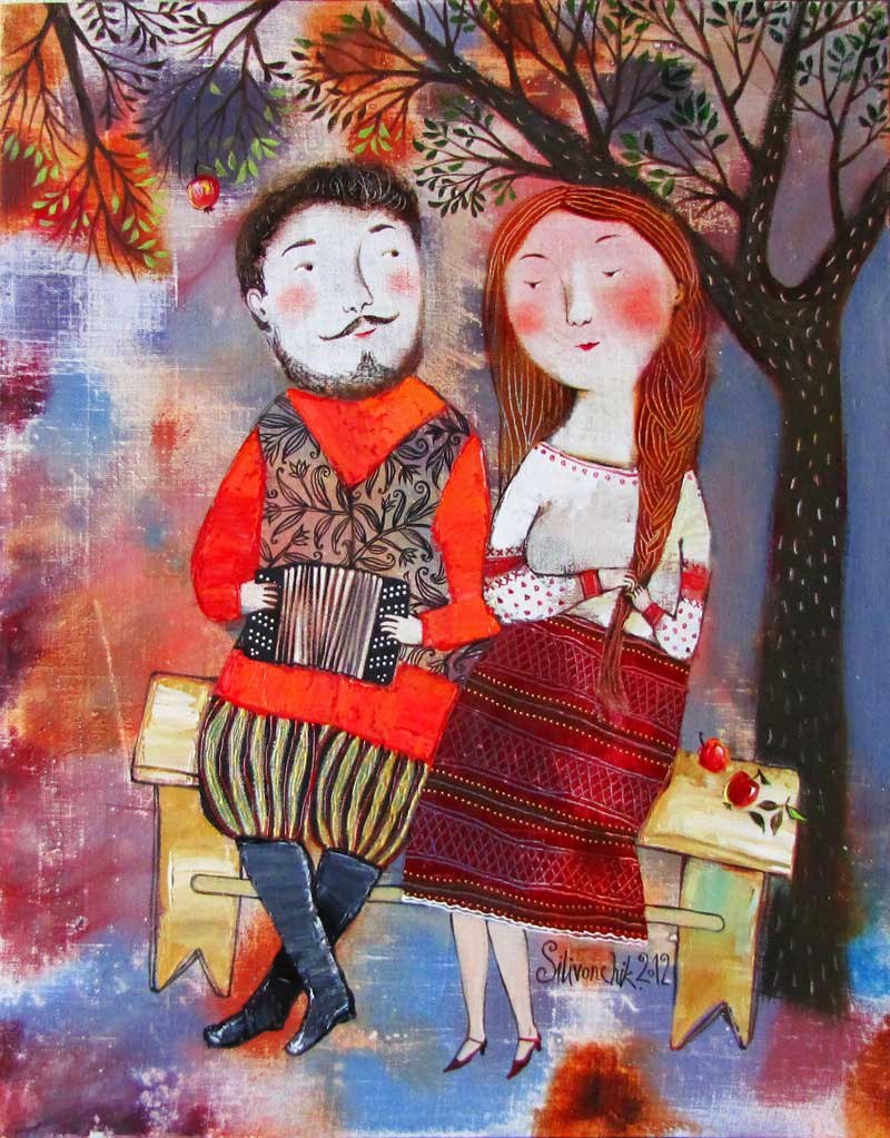 Наивное искусство в живописи картины