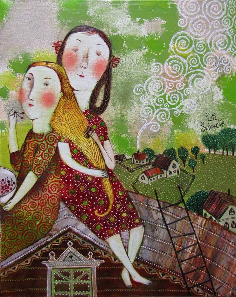 Рисунки анны силивончик