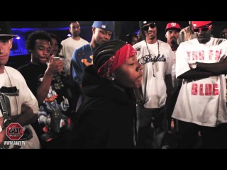 15 year old rapper vs nerd - rap battle - AHAT