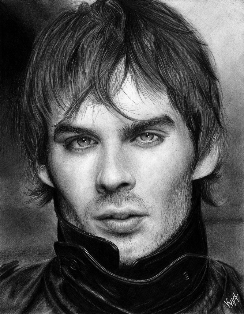 Рисунок деймон сальваторе