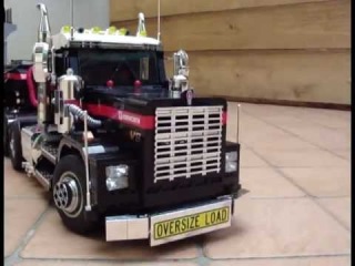 LEGO Kenworth T800W MAMMOET Oversize Load BY Sephirot8082.mpg