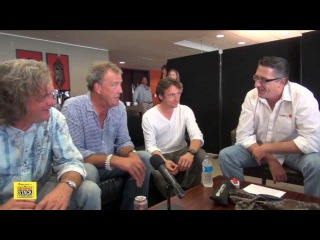 Top Gear interview with all three presenters and Darren Maule