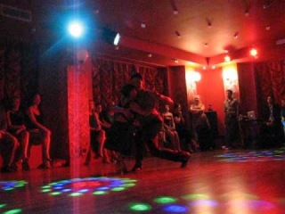 Andrey Panferov, Rocio Lequio @ Nevskaya milonga 2013 (SPb, milonga La Boca)