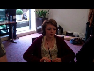 Maisie Williams Fan Interview Arya Stark Game of Thrones