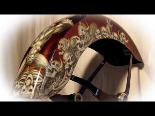 Аэрография на Harley Davidson