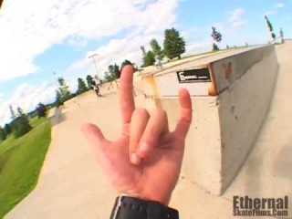 Ethernal Skate Films / Rylan Shaver Skateboard video @ Brockville Skatepark (Ontario-Canada) !!!