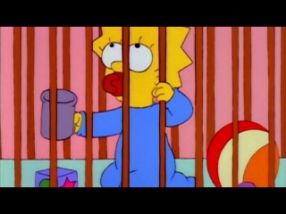 Симпсоны Сезон 3 / Серия 15 - Гомер Один Дома / Homer Alone